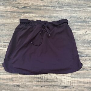 Elegant Women's Mini Skirt in Rich Purple